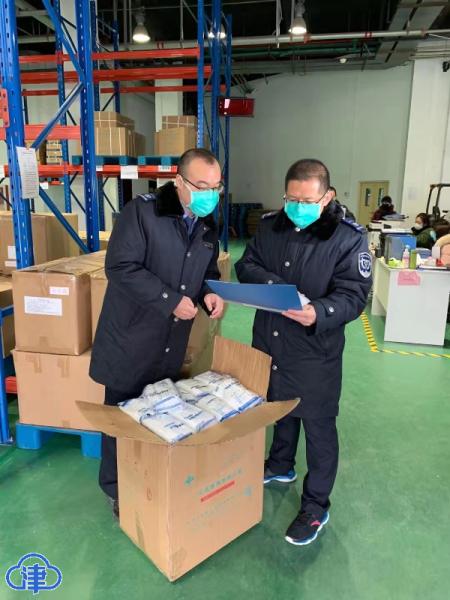 天津應(yīng)急防護用品物資存放點派駐專員加強監(jiān)管 確保特種勞動防護用品安全有效銷售